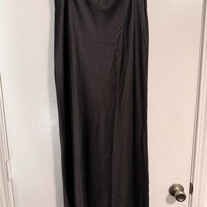 Victoria's Secret Classic Black Maxi Skirt